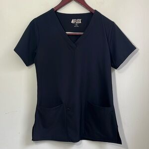 4Flex Women’s Scrub Top Size Small